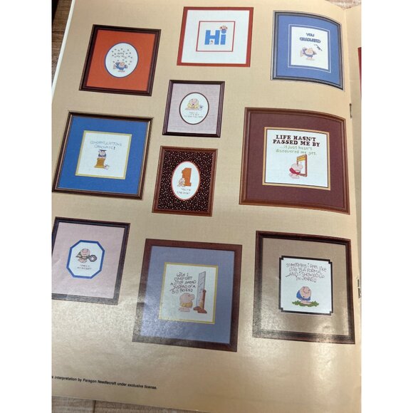 Ziggy Designs In Counted Cross Stitch Pattern Book - Picture 4 of 5